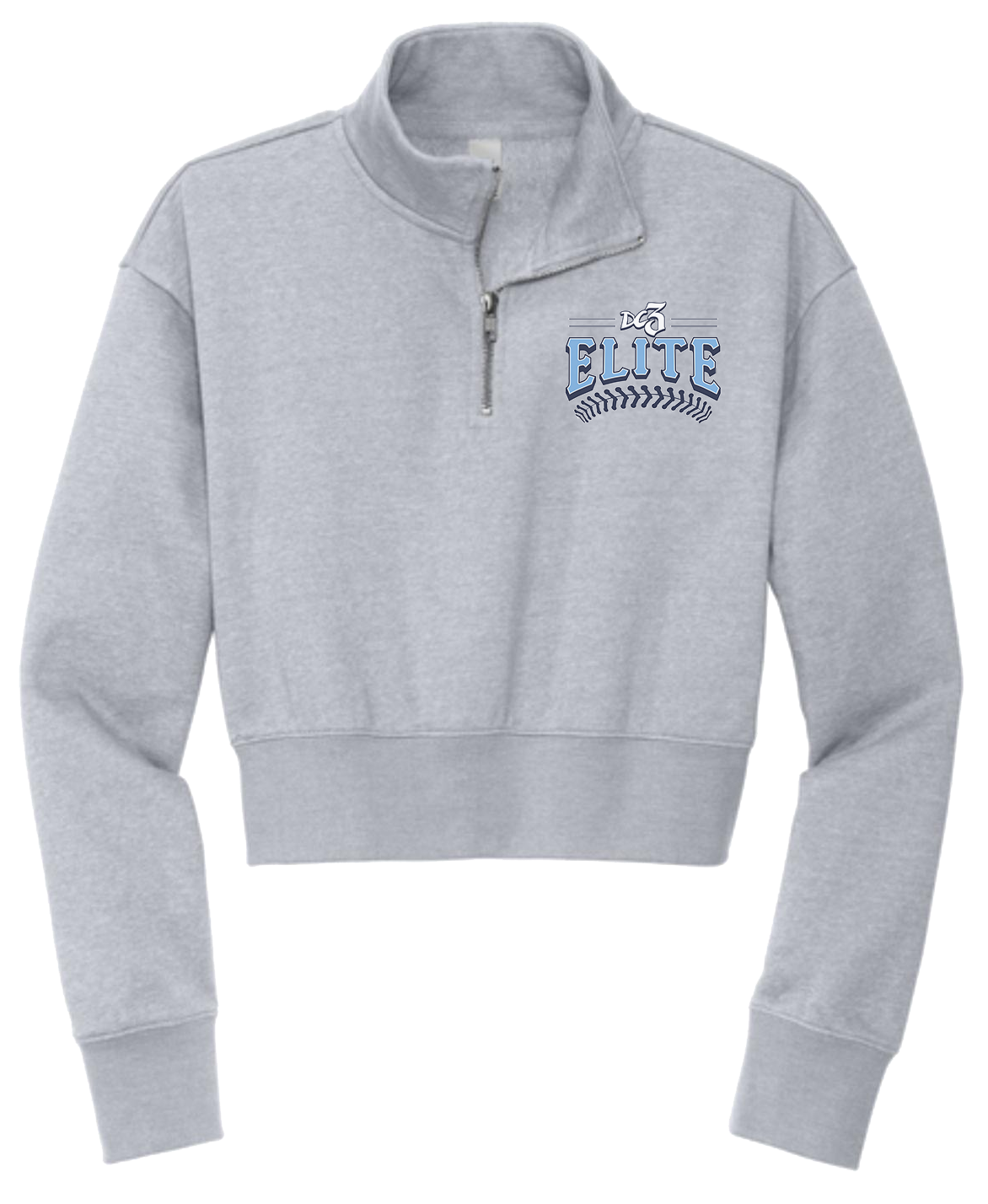 Women’s cropped 1/4 Zip