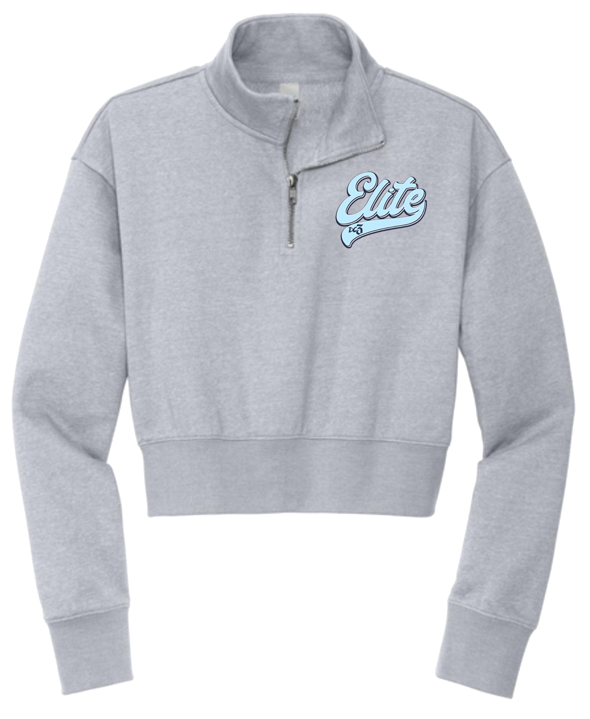 Women’s cropped 1/4 Zip